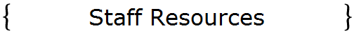 Staff Resources